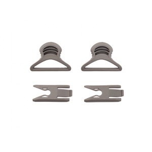 Goggle Swivel Clips 36mm for helmet with rails - Foliage [FMA]